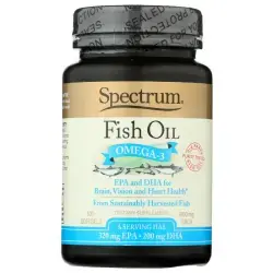 SPECTRUM ESSENTIAL: Fish Oil Omega 3 Softgels, 100 sg