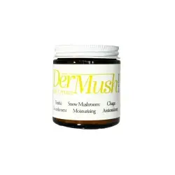 DerMush Body Cream 4 oz with Snow Mushroom, Reishi, Chaga