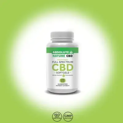 CBD Liquid Oil Softgels – Full Spectrum – 50mg